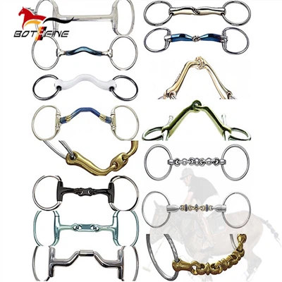 No Reino Unido, os três tipos de bits para cavalos mais vendidos